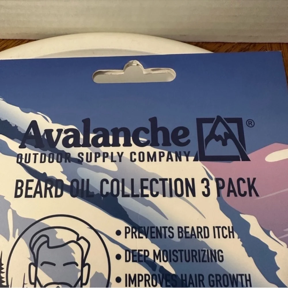🆕 Avalanche Beard Oil Collection 3 pack